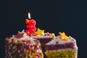 violence anniversary (3 year cake)